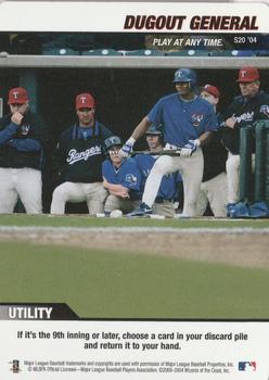 2004 MLB Showdown Pennant Run - Strategy #S20 Buck Showalter Front