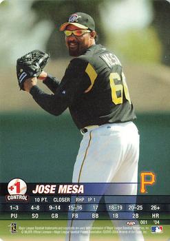 2004 MLB Showdown Trading Deadline #001 Jose Mesa Front