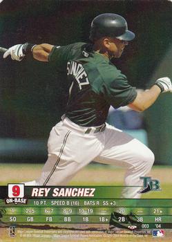2004 MLB Showdown Trading Deadline #003 Rey Sanchez Front