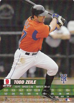2004 MLB Showdown Trading Deadline #005 Todd Zeile Front