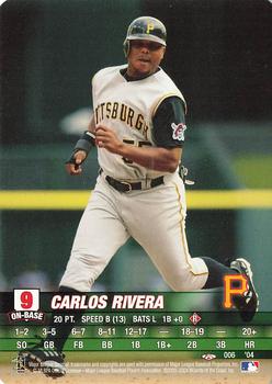 2004 MLB Showdown Trading Deadline #006 Carlos Rivera Front