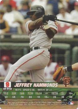 2004 MLB Showdown Trading Deadline #012 Jeffrey Hammonds Front