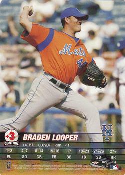 2004 MLB Showdown Trading Deadline #022 Braden Looper Front