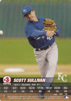 2004 MLB Showdown Trading Deadline #028 Scott Sullivan Front