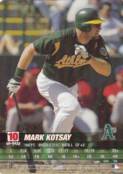 2004 MLB Showdown Trading Deadline #034 Mark Kotsay Front