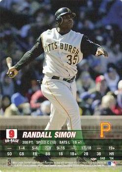 2004 MLB Showdown Trading Deadline #048 Randall Simon Front