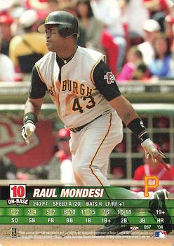 2004 MLB Showdown Trading Deadline #057 Raul Mondesi Front