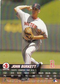 2004 MLB Showdown Trading Deadline #066 John Burkett Front