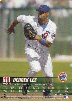 2004 MLB Showdown Trading Deadline #069 Derrek Lee Front