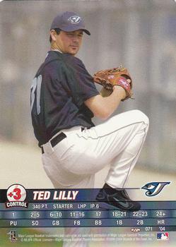 2004 MLB Showdown Trading Deadline #071 Ted Lilly Front