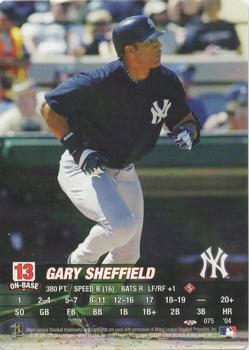 2004 MLB Showdown Trading Deadline #075 Gary Sheffield Front