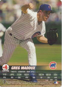 2004 MLB Showdown Trading Deadline #095 Greg Maddux Front