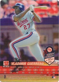 2004 MLB Showdown Trading Deadline #107 Vladimir Guerrero Front