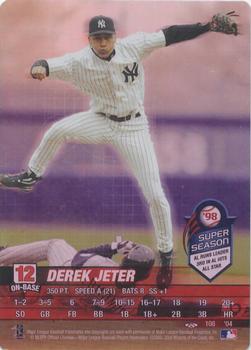 2004 MLB Showdown Trading Deadline #108 Derek Jeter Front