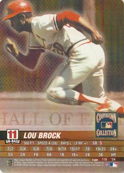 2004 MLB Showdown Trading Deadline #118 Lou Brock Front