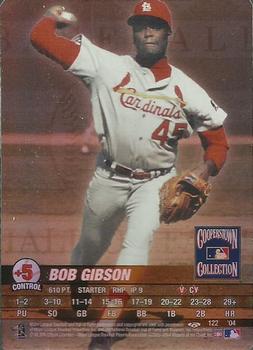 2004 MLB Showdown Trading Deadline #122 Bob Gibson Front