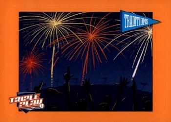 2013 Panini Triple Play - Cartoon Stickers #3 Fireworks Front