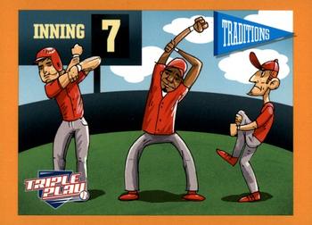 2013 Panini Triple Play - Traditions #2 7th Inning Stretch Front