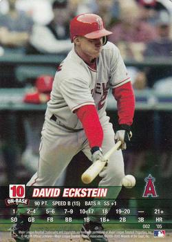 2005 MLB Showdown #002 David Eckstein Front