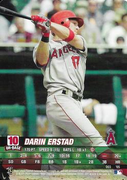 2005 MLB Showdown #003 Darin Erstad Front
