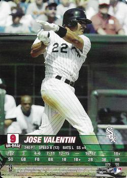 2005 MLB Showdown #079 Jose Valentin Front