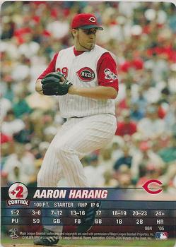 2005 MLB Showdown #084 Aaron Harang Front