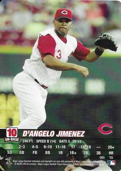 2005 MLB Showdown #085 D'Angelo Jimenez Front