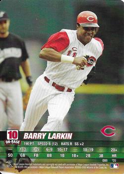2005 MLB Showdown #086 Barry Larkin Front