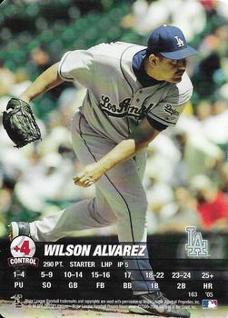 2005 MLB Showdown #163 Wilson Alvarez Front