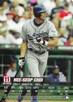 2005 MLB Showdown #166 Hee Seop Choi Front