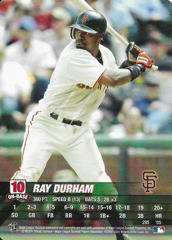2005 MLB Showdown #285 Ray Durham Front