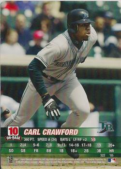 2005 MLB Showdown #322 Carl Crawford Front