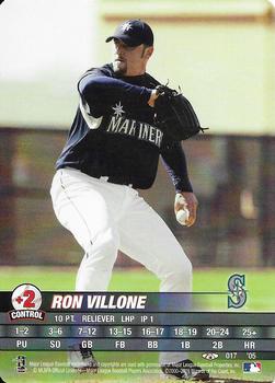 2005 MLB Showdown Trading Deadline #017 Ron Villone Front