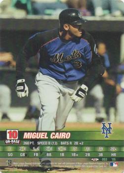 2005 MLB Showdown Trading Deadline #053 Miguel Cairo Front