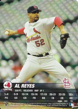 2005 MLB Showdown Trading Deadline #069 Al Reyes Front