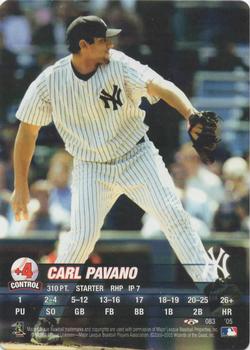 2005 MLB Showdown Trading Deadline #083 Carl Pavano Front