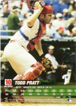 2005 MLB Showdown Trading Deadline #137 Todd Pratt Front