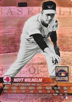 2005 MLB Showdown Trading Deadline #166 Hoyt Wilhelm Front