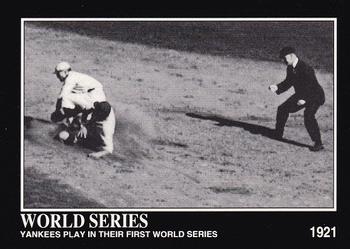 1992 Megacards Babe Ruth #33 Yankees Play in Their First World Series Front