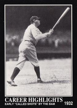 1992 Megacards Babe Ruth #84 Early 