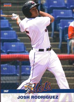 2012 Choice Binghamton Mets #13 Josh Rodriguez Front