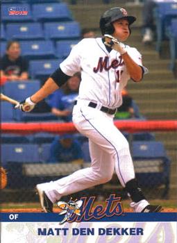 2012 Choice Binghamton Mets #4 Matt Den Dekker Front