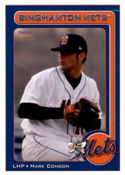 2011 Choice Binghamton Mets #7 Mark Cohoon Front