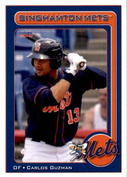 2011 Choice Binghamton Mets #13 Carlos Guzman Front