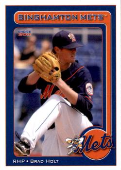 2011 Choice Binghamton Mets #15 Brad Holt Front