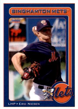 2011 Choice Binghamton Mets #21 Eric Niesen Front