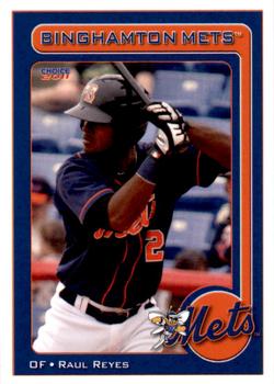 2011 Choice Binghamton Mets #22 Raul Reyes Front
