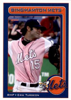 2011 Choice Binghamton Mets #25 Erik Turgeon Front
