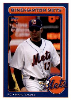 2011 Choice Binghamton Mets #29 Marc Valdes Front