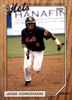 2010 Choice Binghamton Mets #2 Jose Coronado Front